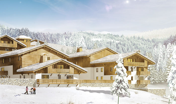 Vacances-passion - Résidence Les Chalets des Pistes*** - Combloux - Haute-Savoie
